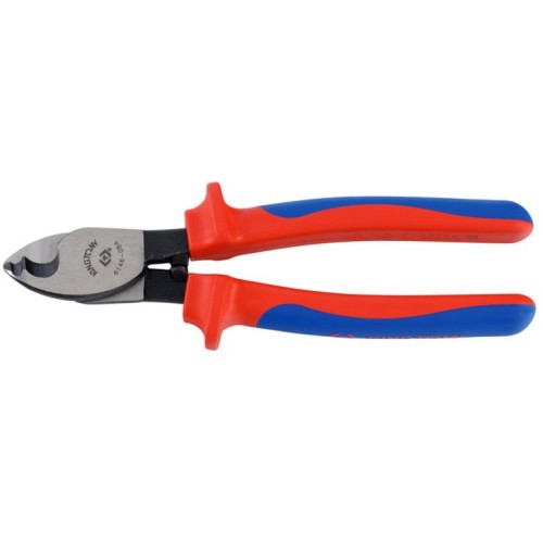 Кусачки для кабеля KING TONY 6146-08A, 200 мм изолированные