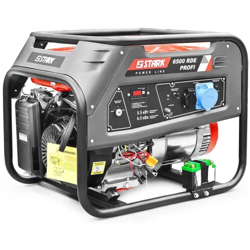 Генератор бензиновый STARK 6500 RDE PROFI