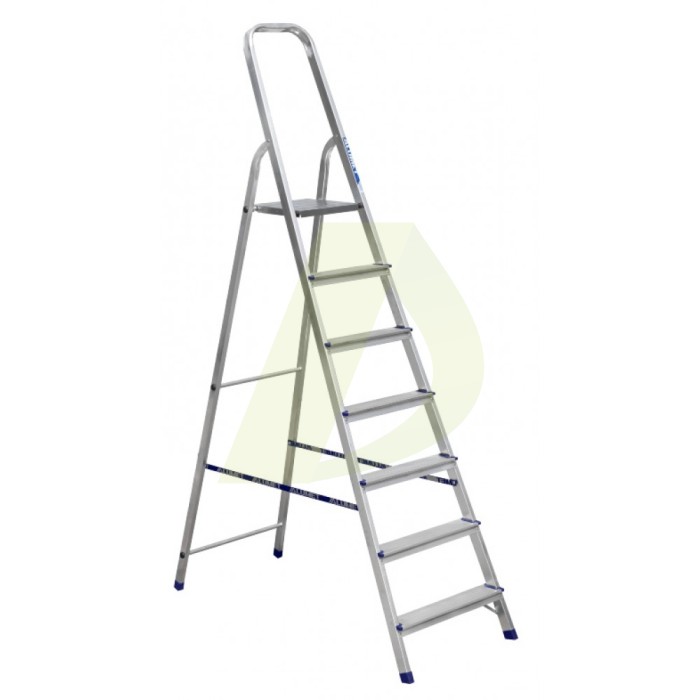 Стрем'янка одностороння алюмінієва ELKOP SHRP 807, 1 секція, 7 сход., 2,3 м (38298) Стрем'янка одностороння алюмінієва ELKOP SHRP 807, 1 секція, 7 сход., 2,3 м (38298)