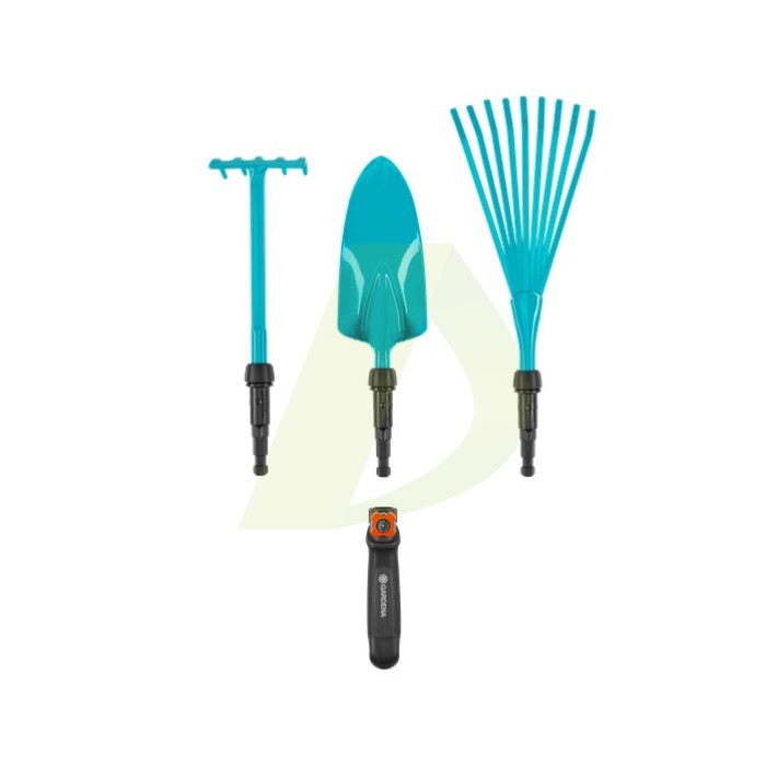 Комплект ручных инструментов комбисистемы GARDENA (08944-30.000.00) Комплект ручных инструментов комбисистемы GARDENA (08944-30.000.00)