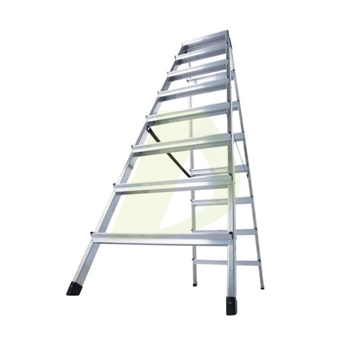 Лестница двусторонняя алюминиевая KRAUSE Dopplo, 2 секции, 8 ступ., 1,8 м (120441) Лестница двусторонняя алюминиевая KRAUSE Dopplo, 2 секции, 8 ступ., 1,8 м (120441)