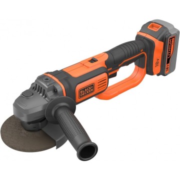 Аккумуляторная угловая шлифмашина BLACK+DECKER BCG720M1
