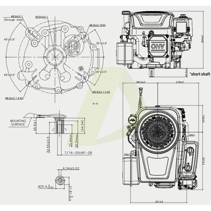 Двигатель бензиновый HUSQVARNA HS413AE Двигатель бензиновый HUSQVARNA HS413AE
