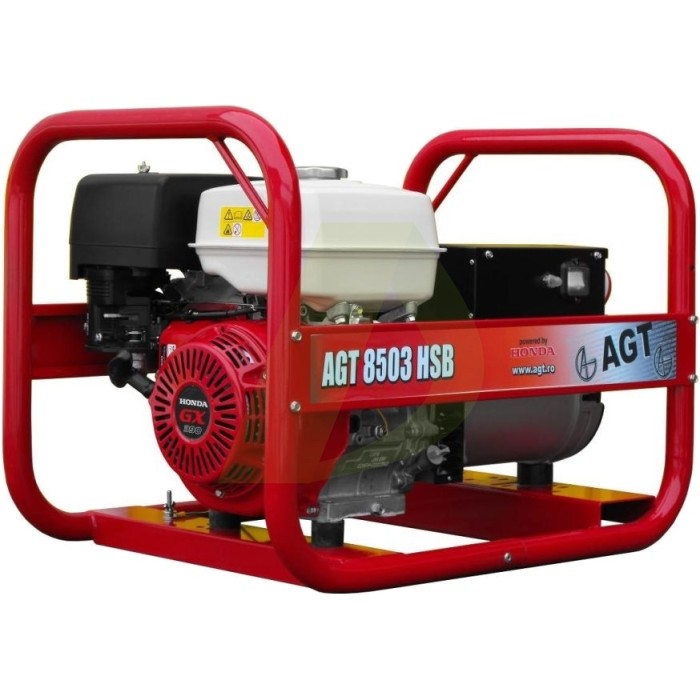 Генератор бензиновий AGT 8503 HSB Генератор бензиновий AGT 8503 HSB