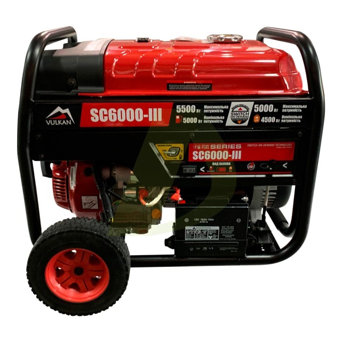 Генератор бензиновый VULKAN SC6000-III Генератор бензиновый VULKAN SC6000-III