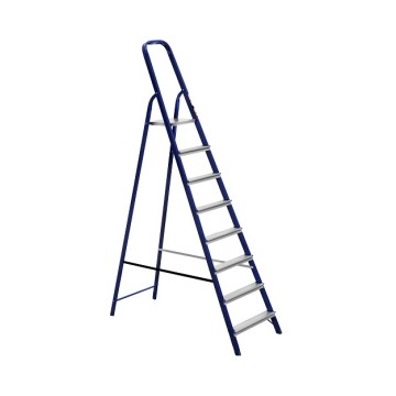 Стремянка односторонняя металлическая STARK SMLW508, 1 секция, 8 ступ., 2,2 м (525180206)