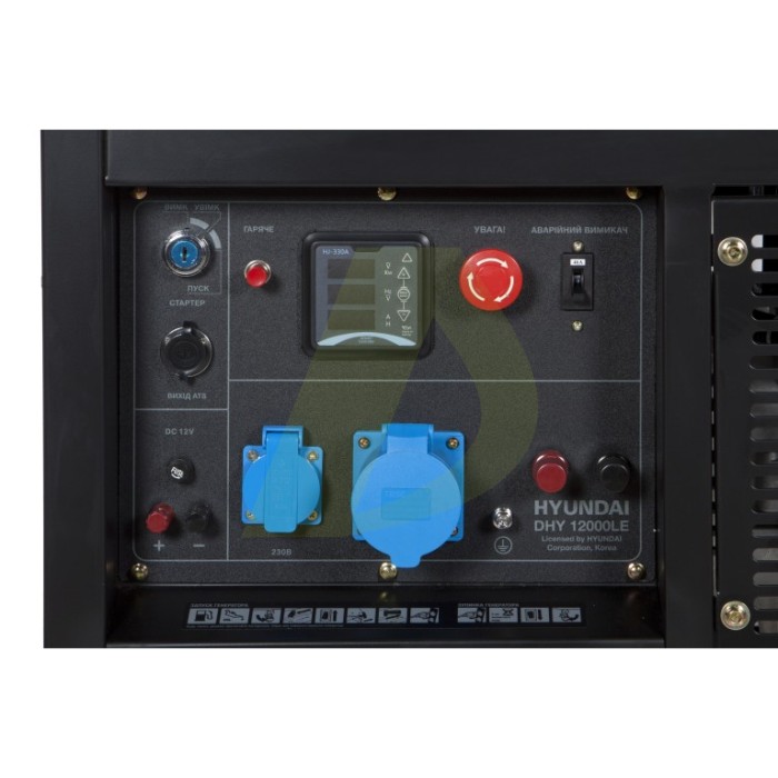 Генератор дизельный HYUNDAI DHY12000LE Генератор дизельный HYUNDAI DHY12000LE
