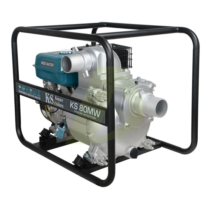 Бензинова мотопомпа KONNER & SOHNEN KS 80MW (937735) Бензинова мотопомпа KONNER & SOHNEN KS 80MW (937735)