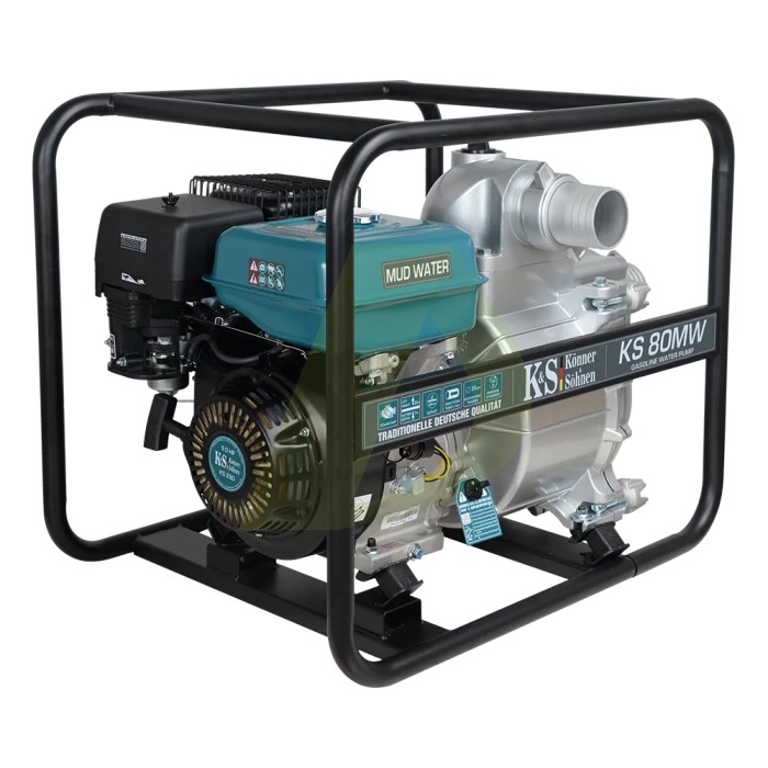 Бензинова мотопомпа KONNER & SOHNEN KS 80MW (937735) Бензинова мотопомпа KONNER & SOHNEN KS 80MW (937735)