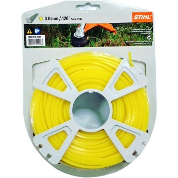 Жилка (триммерный корд) STIHL 3,0 мм х 53 м квадратная (00009302644)