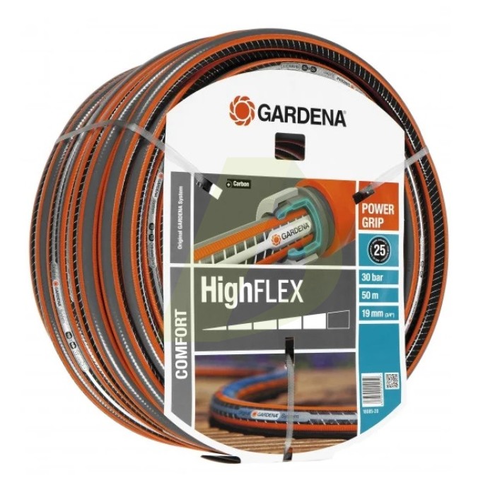 Шланг GARDENA HighFlex 3/4", 50 м (18085-20.000.00) Шланг GARDENA HighFlex 3/4", 50 м (18085-20.000.00)