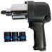 Пневматичний гайковерт KING TONY 1/2" 881 Нм, в комплекті 3 торцеві головки (P33411-050B)