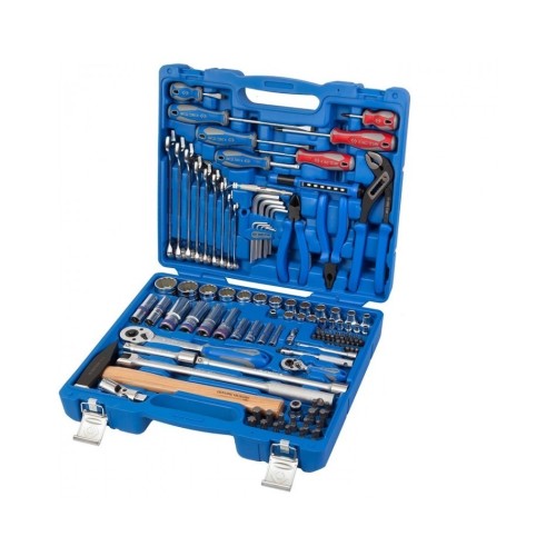 Набір інструментів універсальний KING TONY 7010MR, 110 од. 1/2"+1/4"