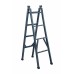 Лестница двусторонняя шарнирная, диэлектрическая ЗІО ДССП-3/1,5, 2 секции, 8 ступ., 1,5-3 м