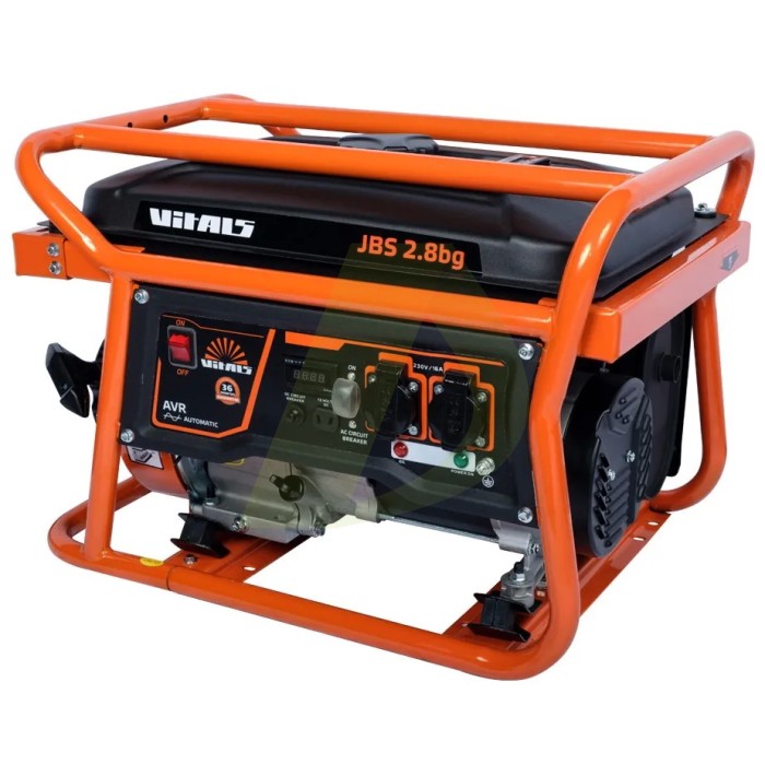 Генератор бензиновий VITALS JBS 2.8bg (88863N) Генератор бензиновий VITALS JBS 2.8bg (88863N)