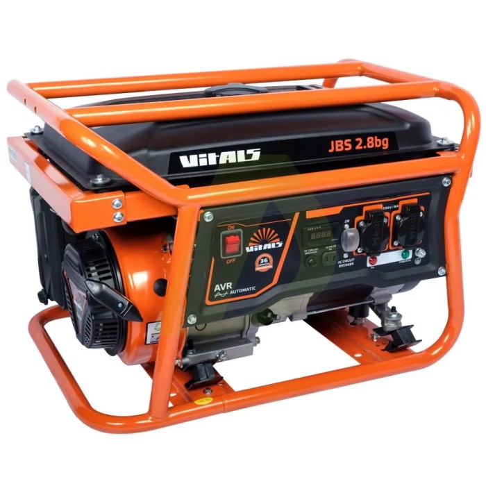Генератор бензиновий VITALS JBS 2.8bg (88863N) Генератор бензиновий VITALS JBS 2.8bg (88863N)