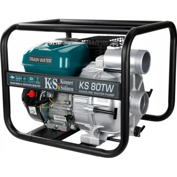 Бензиновая мотопомпа KONNER & SOHNEN KS 80 TW LPG (911047)