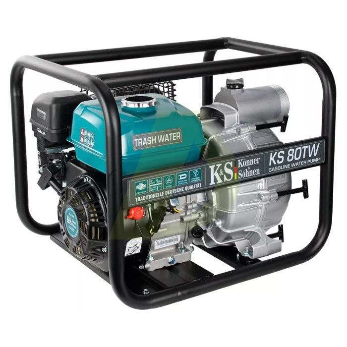 Бензиновая мотопомпа KONNER & SOHNEN KS 80 TW LPG (911047) Бензиновая мотопомпа KONNER & SOHNEN KS 80 TW LPG (911047)