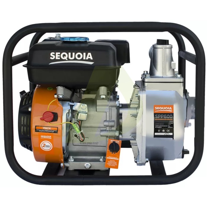 Бензиновая мотопомпа SEQUOIA SPP600 Бензиновая мотопомпа SEQUOIA SPP600