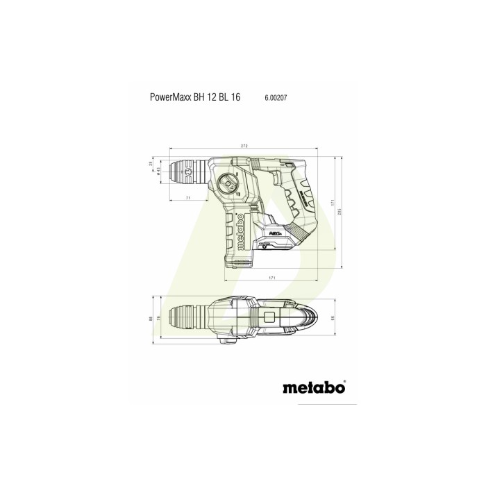 KH 18 LTX BL 24 Акумуляторний перфоратор KH 18 LTX BL 24 Акумуляторний перфоратор