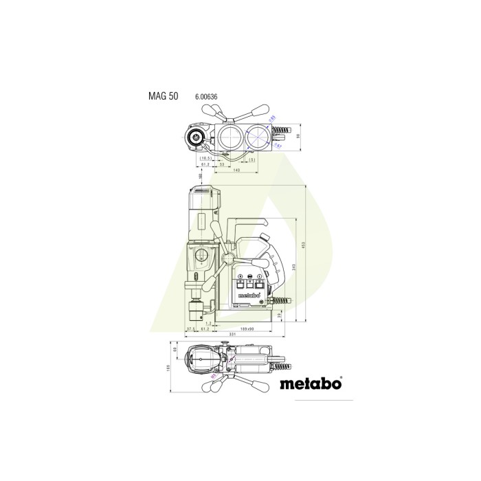 WBE 700 Угловая дрель WBE 700 Угловая дрель