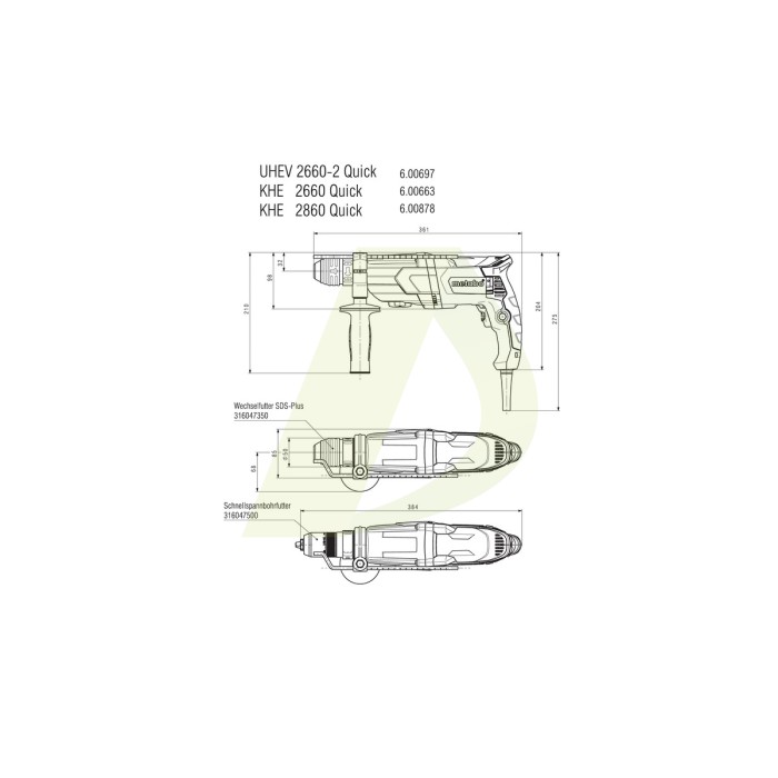 KH 5-40 Комбінований перфоратор KH 5-40 Комбінований перфоратор