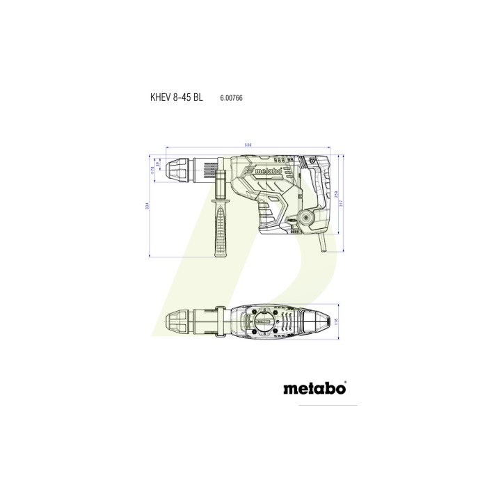 KHE 2245 Комбінований перфоратор KHE 2245 Комбінований перфоратор