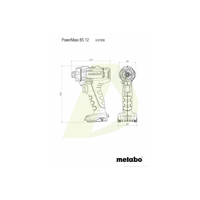 PowerMaxx BS 12 Акумуляторний дриль-шуруповерт PowerMaxx BS 12 Акумуляторний дриль-шуруповерт