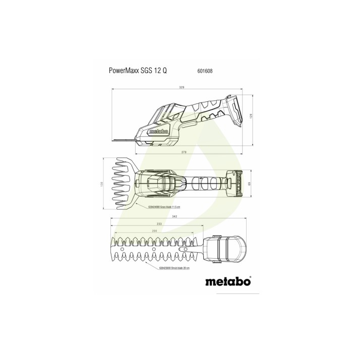 HS 18 LTX BL 65 Аккумуляторный кусторез HS 18 LTX BL 65 Аккумуляторный кусторез