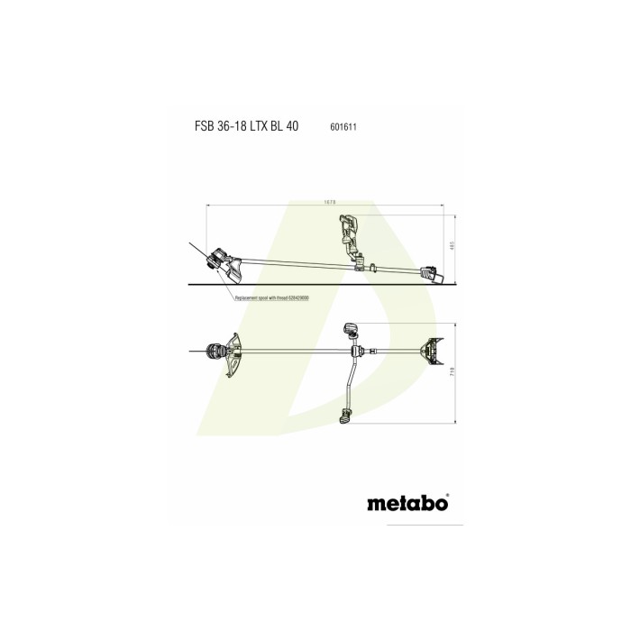 HS 18 LTX 45 Акумуляторний кущоріз HS 18 LTX 45 Акумуляторний кущоріз