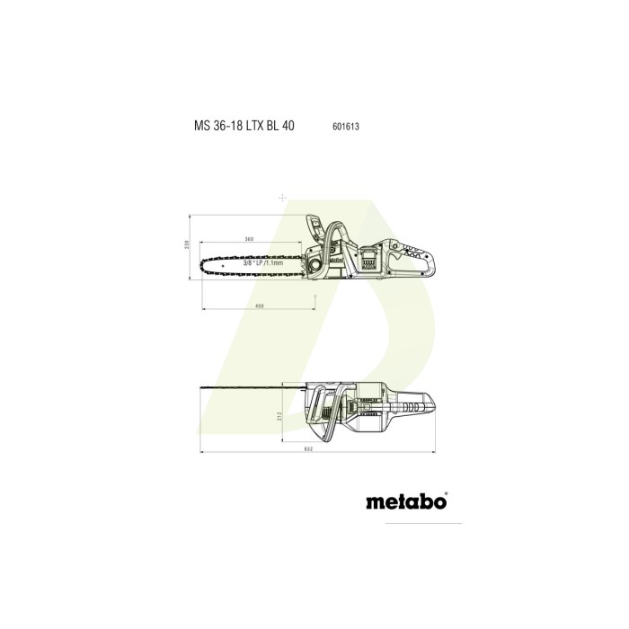 AHS 18-45 V Акумуляторний кущоріз AHS 18-45 V Акумуляторний кущоріз