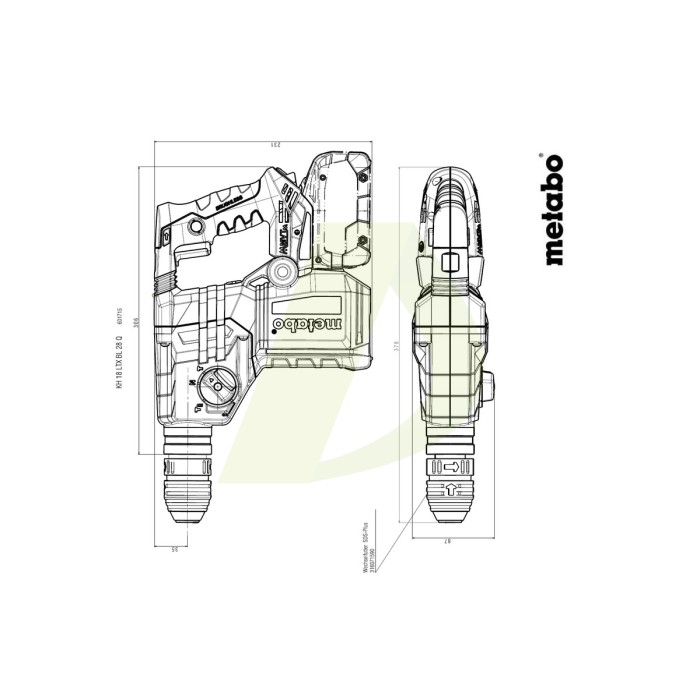 SSW 18 LTX 800 BL Акумуляторний ударний гайковерт SSW 18 LTX 800 BL Акумуляторний ударний гайковерт