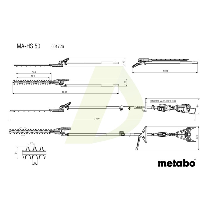 SGS 18 LTX Q Акумуляторні кущові та газонні ножиці SGS 18 LTX Q Акумуляторні кущові та газонні ножиці