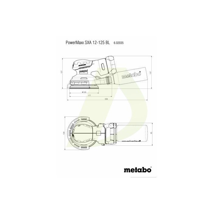PowerMaxx SMA 12 BL Акумуляторна багатофункціональна шліфувальна машина PowerMaxx SMA 12 BL Акумуляторна багатофункціональна шліфувальна машина