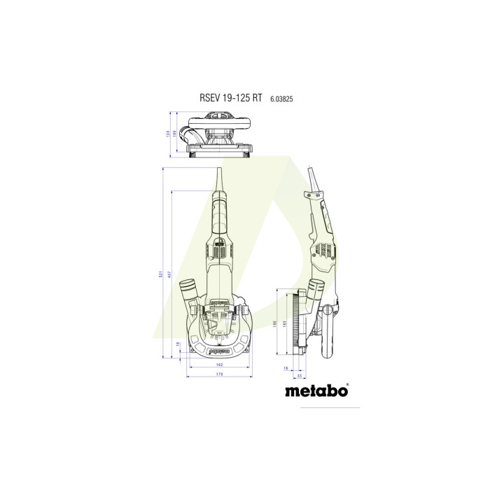 SXE 150-2.5 BL Эксцентриковая шлифмашина SXE 150-2.5 BL Эксцентриковая шлифмашина