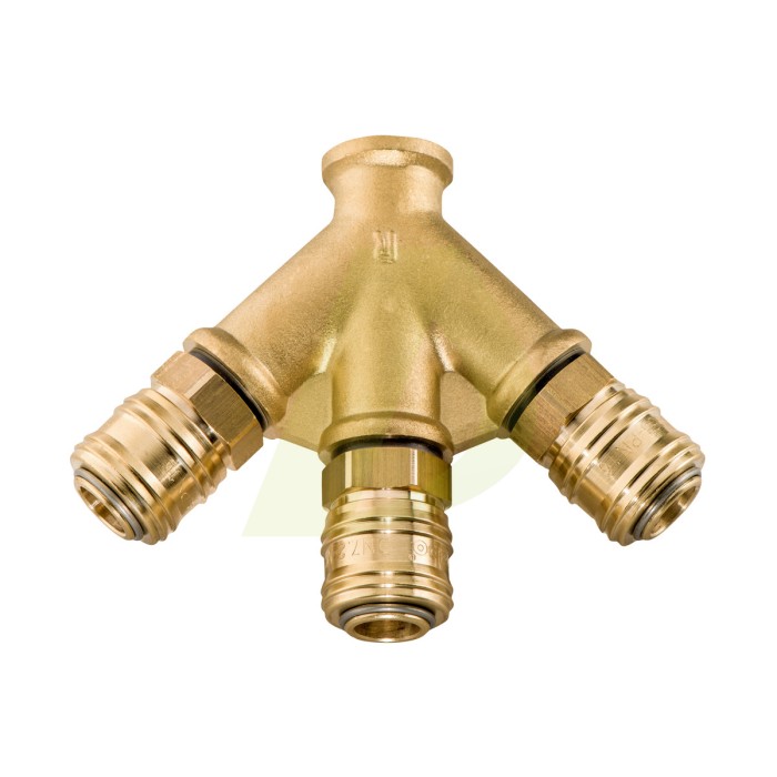 Розподільник стисненого повітря Euro, 3-контурний (0901026653) Розподільник стисненого повітря Euro, 3-контурний (0901026653)