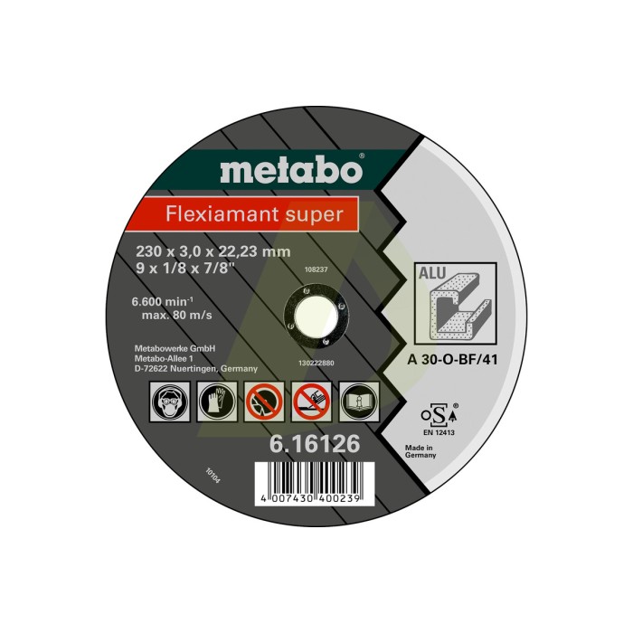 Flexiamant super 115x2,5x22,23 алюминий, TF 42 (616751000) Flexiamant super 115x2,5x22,23 алюминий, TF 42 (616751000)