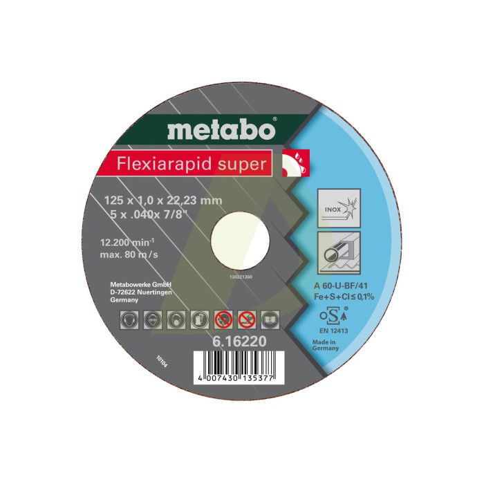 Flexiarapid super 105x1,0x16,0 Inox, TF 41 (616210000) Flexiarapid super 105x1,0x16,0 Inox, TF 41 (616210000)