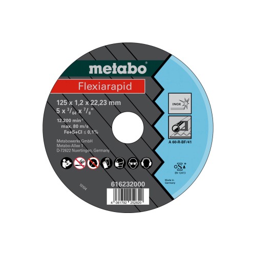 Flexiarapid 125x1,2x22,23 Inox, TF 41 (616232000)