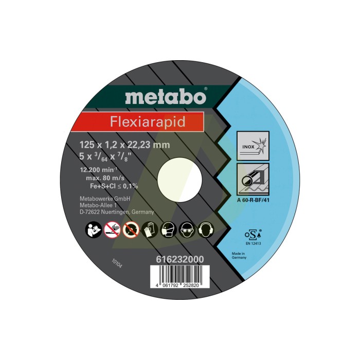 Flexiarapid 125x1,2x22,23 Inox, TF 41 (616232000) Flexiarapid 125x1,2x22,23 Inox, TF 41 (616232000)