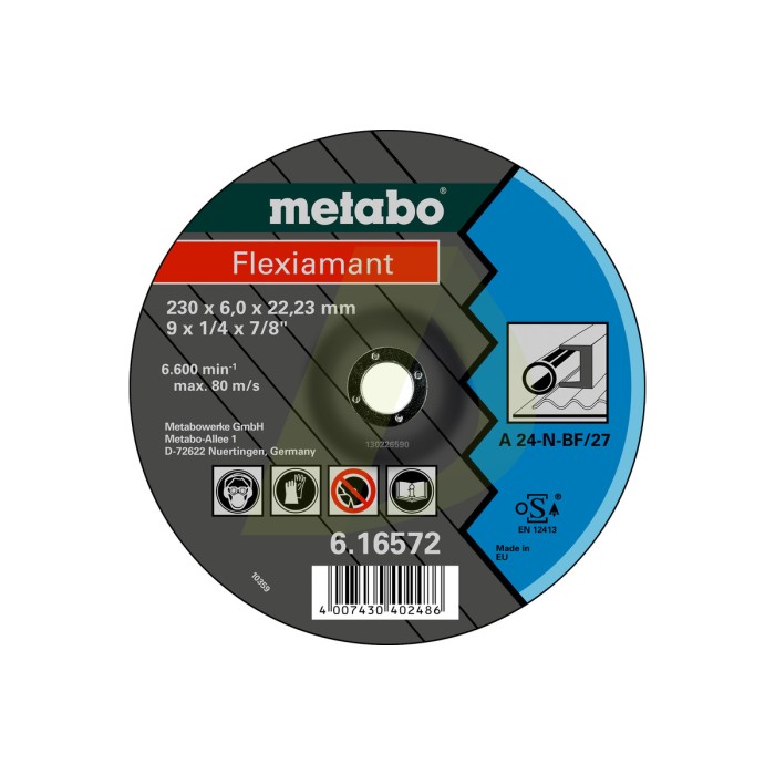 Flexiamant 125x6,0x22,23 сталь, SF 27 (616730000) Flexiamant 125x6,0x22,23 сталь, SF 27 (616730000)