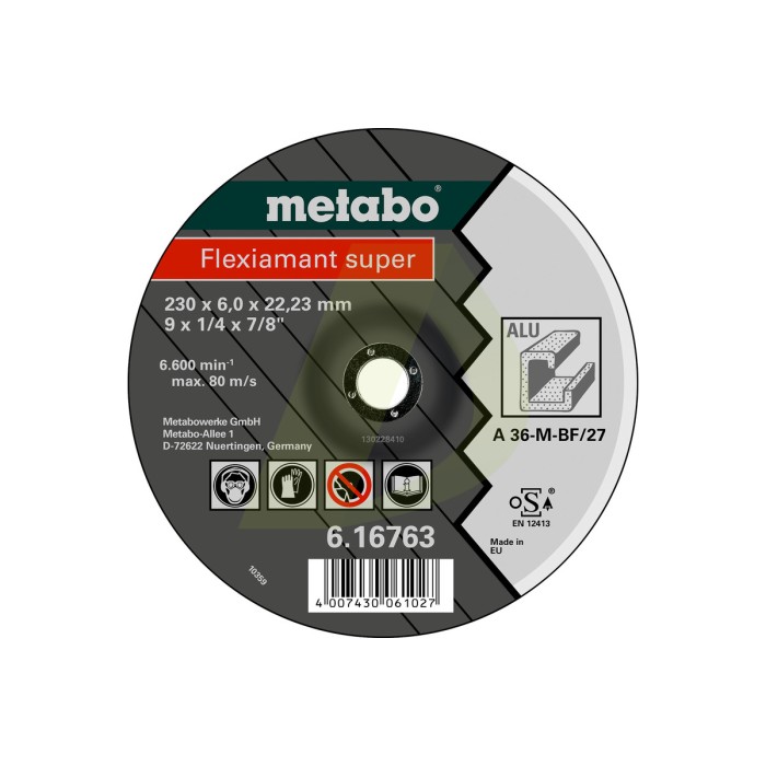 Flexiamant super 180x6,0x22,3 алюминий, SF 27 (616760000) Flexiamant super 180x6,0x22,3 алюминий, SF 27 (616760000)