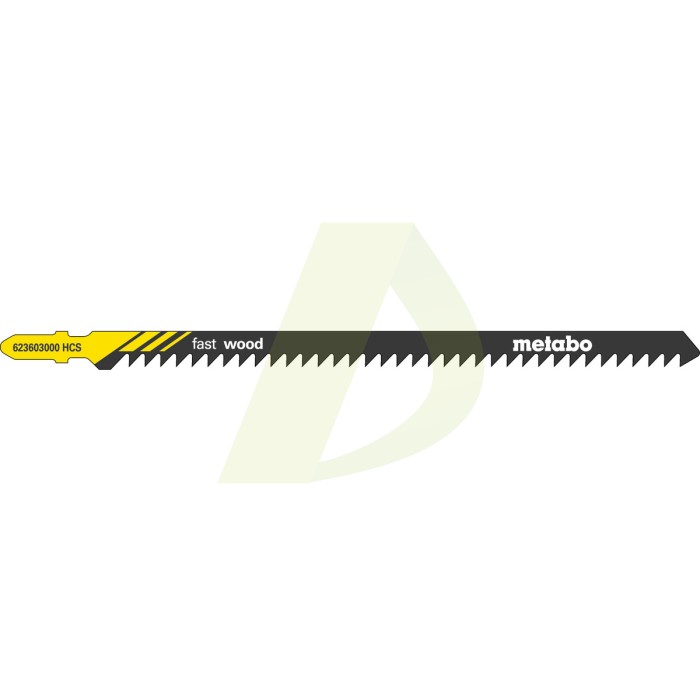 5 пилочных полотен для лобзиков «fast wood», 155/4,0 мм (623603000) 5 пилочных полотен для лобзиков «fast wood», 155/4,0 мм (623603000)