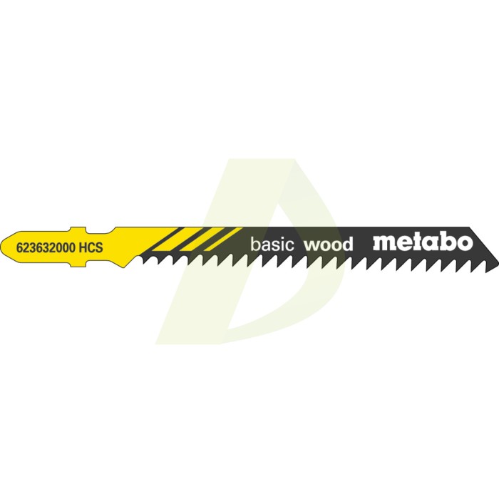 25 пилкових полотен для лобзиків «basic wood», 74/ 3,0 мм (623606000) 25 пилкових полотен для лобзиків «basic wood», 74/ 3,0 мм (623606000)