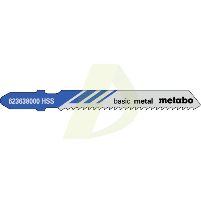 5 пилкових полотен для лобзиків «basic metal», 51/ 2,0 мм (623638000) 5 пилкових полотен для лобзиків «basic metal», 51/ 2,0 мм (623638000)