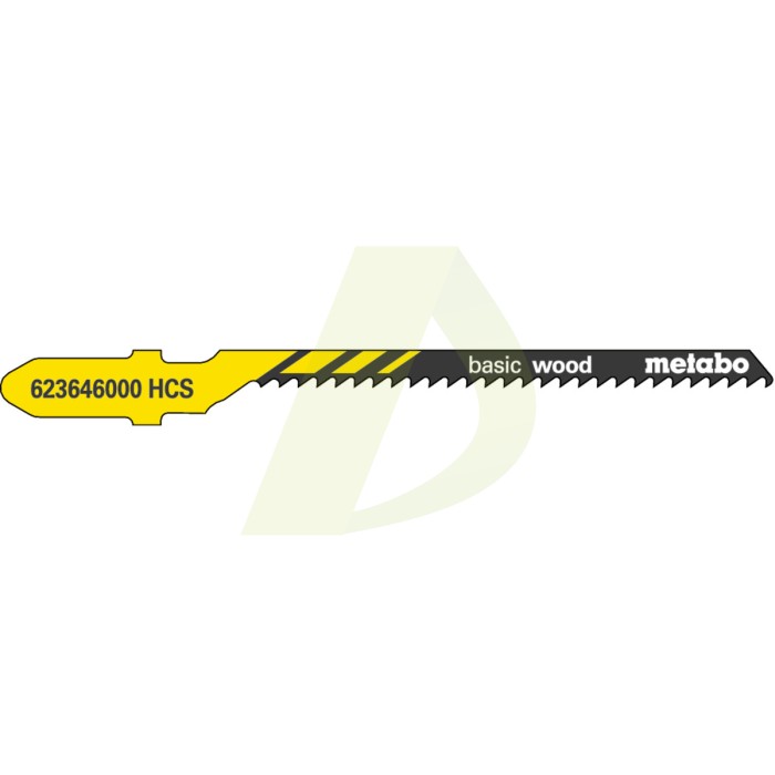 5 пилкових полотен для лобзиків «basic wood», 51/ 2,0 мм (623646000) 5 пилкових полотен для лобзиків «basic wood», 51/ 2,0 мм (623646000)