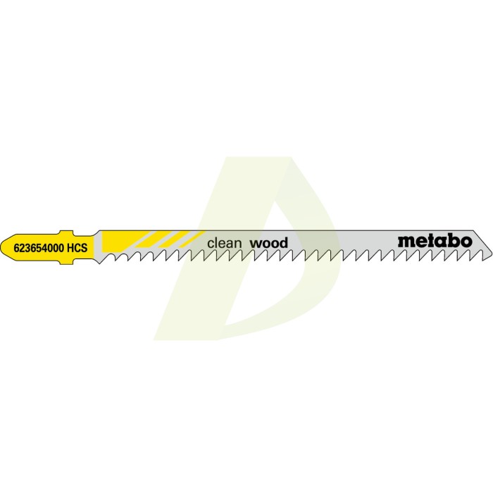 5 пилкових полотен для лобзиків «clean wood», 91 мм/ 3,0 (623654000) 5 пилкових полотен для лобзиків «clean wood», 91 мм/ 3,0 (623654000)