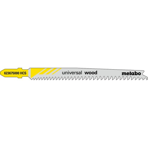 5 пилкових полотен для лобзиків «universal wood», 91 мм/progr. (623675000)