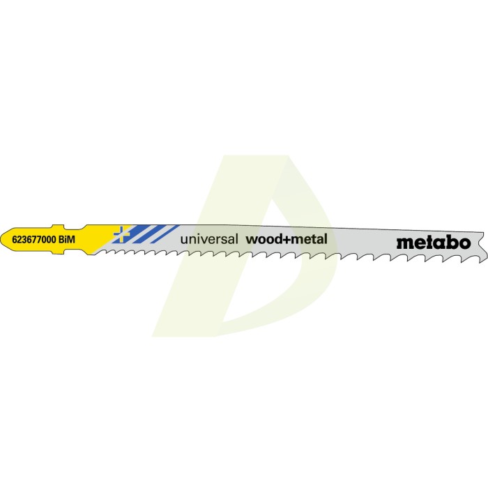 5 пилочных полотен для лобзиков «universal wood + metal», 106 мм/progr. (623677000) 5 пилочных полотен для лобзиков «universal wood + metal», 106 мм/progr. (623677000)