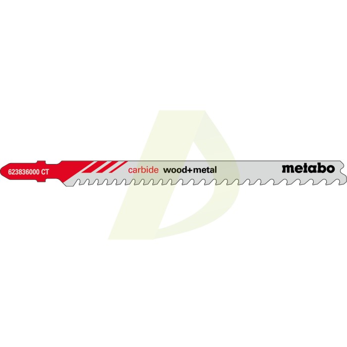 3 пилкових полотна для лобзиків «carbide wood + metal», 108/3,5-5 мм (623836000) 3 пилкових полотна для лобзиків «carbide wood + metal», 108/3,5-5 мм (623836000)